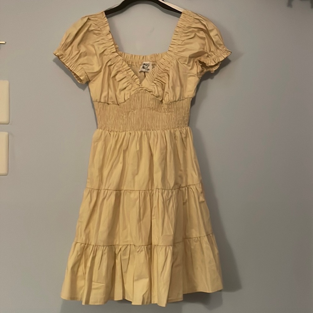 Princess Polly beige mini dress